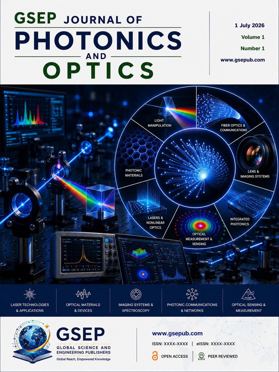 GSEP Journal of Photonics and Optics cover page